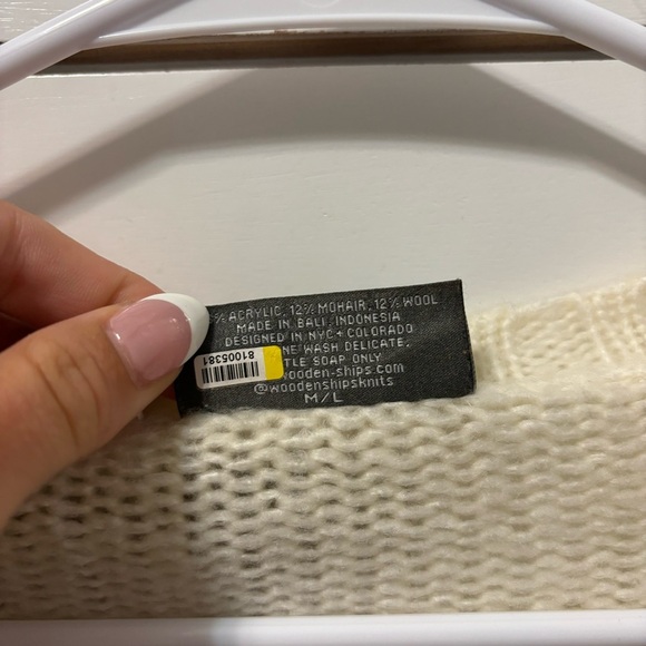 Wooden Ships Believe Sweater - Picture 6 of 7